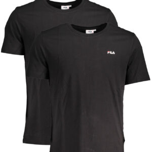 FILA T-SHIRT MANICHE CORTE UOMO NERO