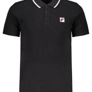 FILA POLO MANICHE CORTE UOMO NERO