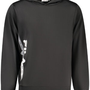 FILA FELPA SENZA ZIP UOMO NERO
