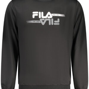 FILA FELPA SENZA ZIP UOMO NERO