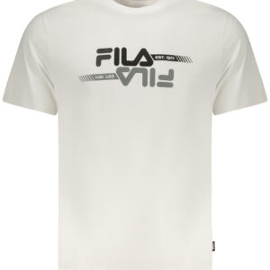 FILA T-SHIRT MANICHE CORTE UOMO BIANCO