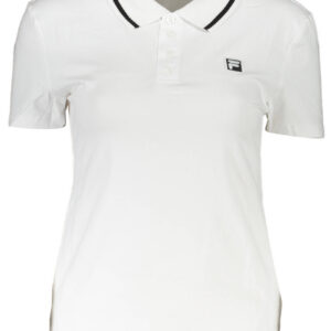 FILA POLO MANICHE CORTE DONNA BIANCO