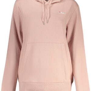 FILA FELPA SENZA ZIP DONNA ROSA