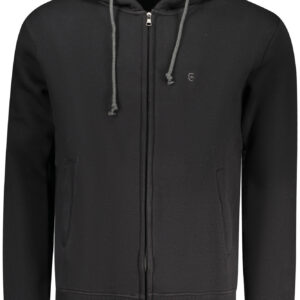 COVERI MOVING FELPA CON ZIP UOMO NERO