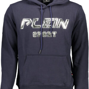 PLEIN SPORT FELPA SENZA ZIP UOMO BLU