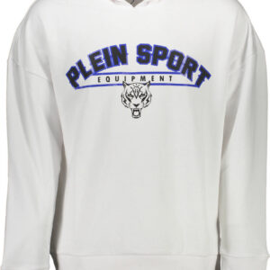PLEIN SPORT FELPA SENZA ZIP UOMO BIANCO