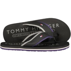 TOMMY HILFIGER CALZATURA CIABATTA UOMO NERO