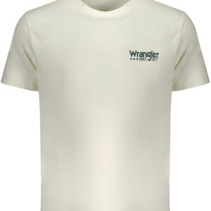 WRANGLER T-SHIRT MANICHE CORTE UOMO BIANCO