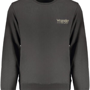 WRANGLER FELPA SENZA ZIP UOMO NERO