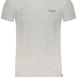 GAUDÌ T-SHIRT MANICHE CORTE UOMO GRIGIO