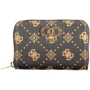 GUESS JEANS PORTAFOGLIO DONNA MARRONE