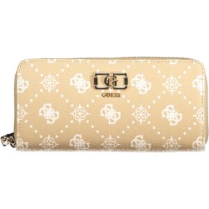 GUESS JEANS PORTAFOGLIO DONNA BEIGE