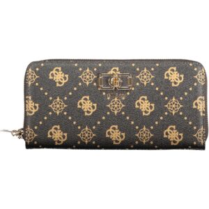 GUESS JEANS PORTAFOGLIO DONNA MARRONE