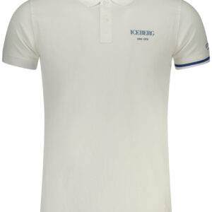 ICEBERG POLO MANICHE CORTE UOMO BIANCO