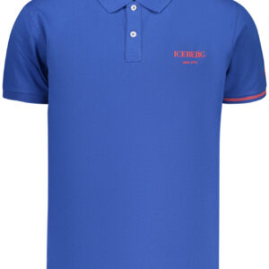 ICEBERG POLO MANICHE CORTE UOMO BLU