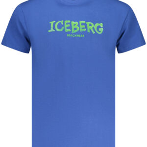 ICEBERG T-SHIRT MANICHE CORTE UOMO BLU