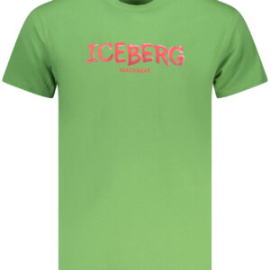 ICEBERG T-SHIRT MANICHE CORTE UOMO VERDE
