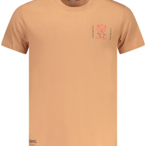 ICEBERG T-SHIRT MANICHE CORTE UOMO MARRONE