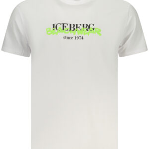ICEBERG T-SHIRT MANICHE CORTE UOMO BIANCO
