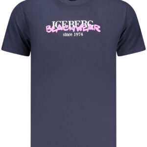 ICEBERG T-SHIRT MANICHE CORTE UOMO BLU