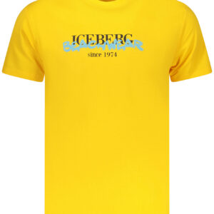 ICEBERG T-SHIRT MANICHE CORTE UOMO GIALLO