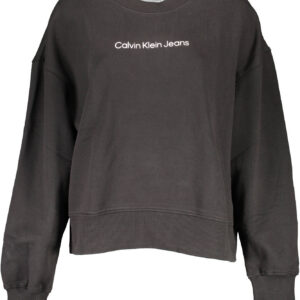 CALVIN KLEIN FELPA SENZA ZIP DONNA NERO