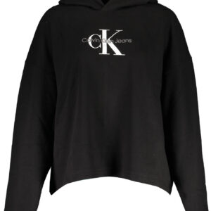 CALVIN KLEIN FELPA SENZA ZIP DONNA NERO