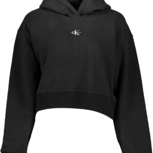 CALVIN KLEIN FELPA SENZA ZIP DONNA NERO
