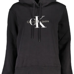 CALVIN KLEIN FELPA SENZA ZIP DONNA NERO