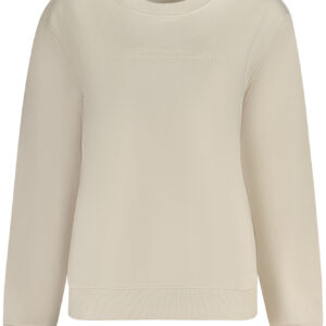 CALVIN KLEIN FELPA SENZA ZIP DONNA BEIGE