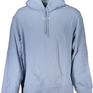 CALVIN KLEIN FELPA SENZA ZIP UOMO AZZURRO