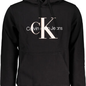 CALVIN KLEIN FELPA SENZA ZIP UOMO NERO