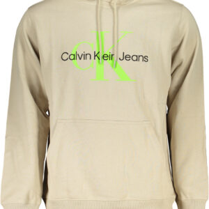 CALVIN KLEIN FELPA SENZA ZIP UOMO BEIGE