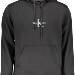 CALVIN KLEIN FELPA SENZA ZIP UOMO NERO