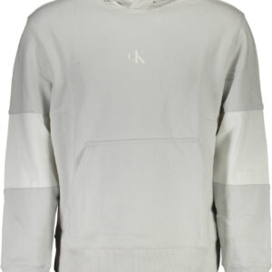 CALVIN KLEIN FELPA SENZA ZIP UOMO GRIGIO