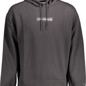 CALVIN KLEIN FELPA SENZA ZIP UOMO NERO
