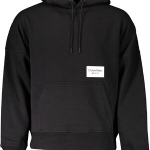 CALVIN KLEIN FELPA SENZA ZIP UOMO NERO