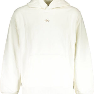 CALVIN KLEIN FELPA SENZA ZIP UOMO BIANCO