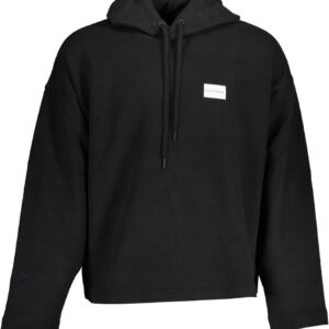 CALVIN KLEIN FELPA SENZA ZIP UOMO NERO