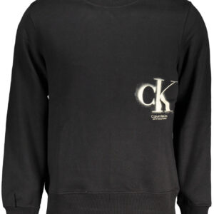 CALVIN KLEIN FELPA SENZA ZIP UOMO NERO