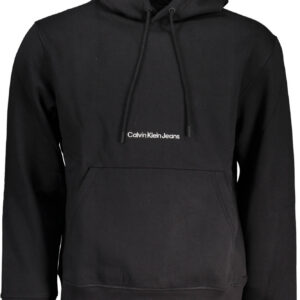 CALVIN KLEIN FELPA SENZA ZIP UOMO NERO