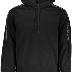 CALVIN KLEIN FELPA SENZA ZIP UOMO NERO