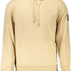 CALVIN KLEIN FELPA SENZA ZIP UOMO BEIGE