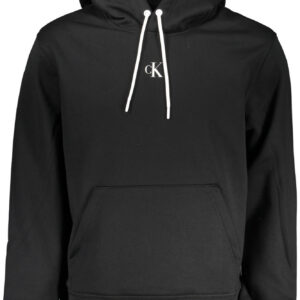 CALVIN KLEIN FELPA SENZA ZIP UOMO NERO