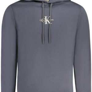 CALVIN KLEIN FELPA SENZA ZIP UOMO BLU