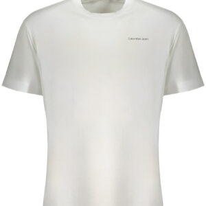 CALVIN KLEIN T-SHIRT MANICHE CORTE UOMO BIANCO