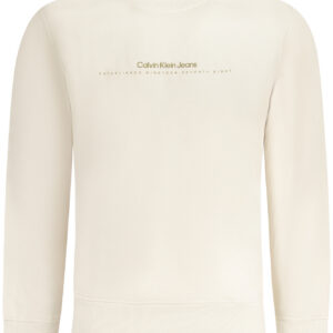 CALVIN KLEIN FELPA SENZA ZIP UOMO BEIGE