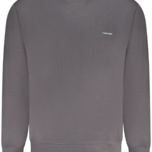 CALVIN KLEIN FELPA SENZA ZIP UOMO NERO