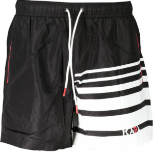 KARL LAGERFELD BEACHWEAR COSTUME PARTE SOTTO UOMO NERO