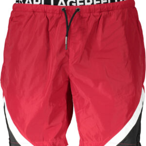 KARL LAGERFELD BEACHWEAR COSTUME PARTE SOTTO UOMO ROSSO